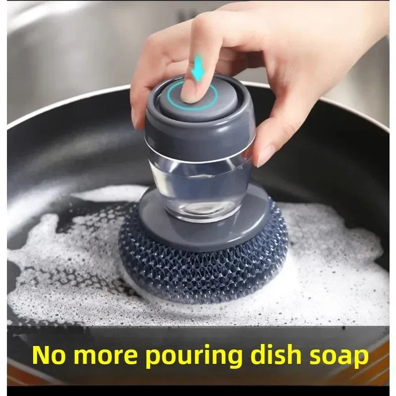 2-in-1 Soap Dispensing Dish Brush