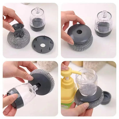 2-in-1 Soap Dispensing Dish Brush