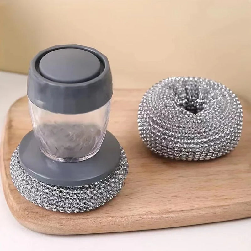 2-in-1 Soap Dispensing Dish Brush