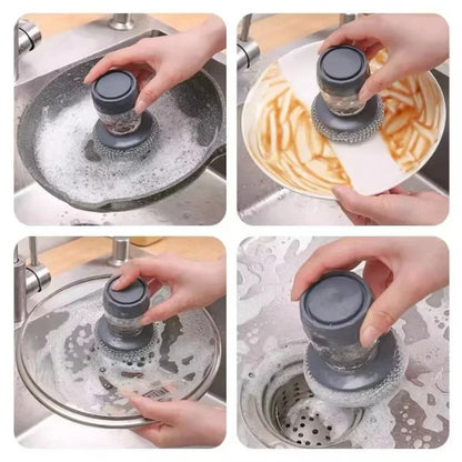 2-in-1 Soap Dispensing Dish Brush