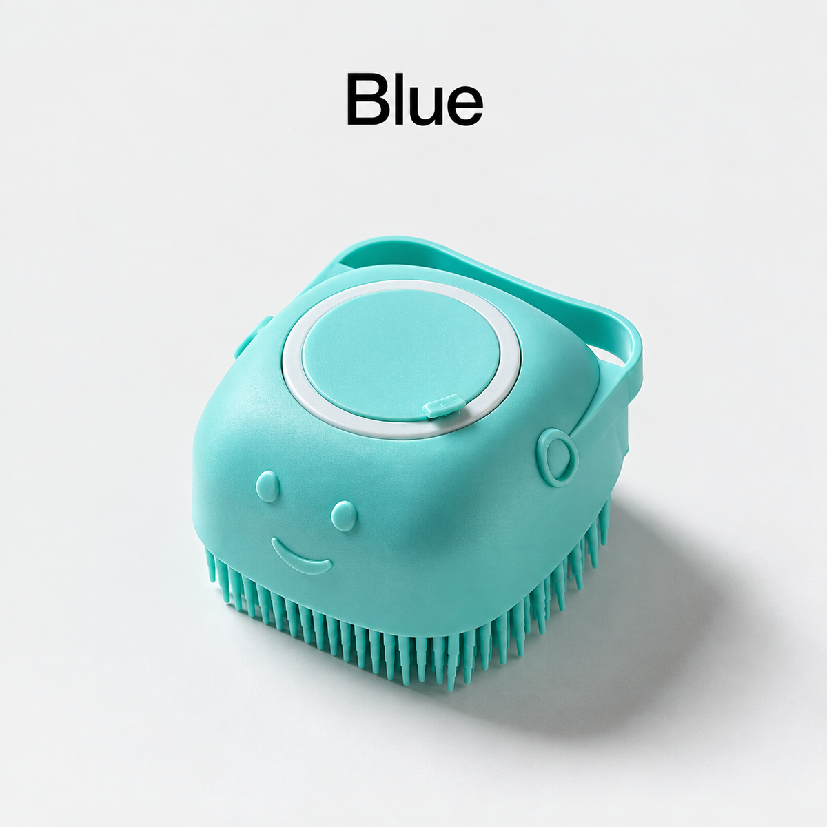 2-in-1 Silicone Shower & Body Scrubber with Soap Dispenser