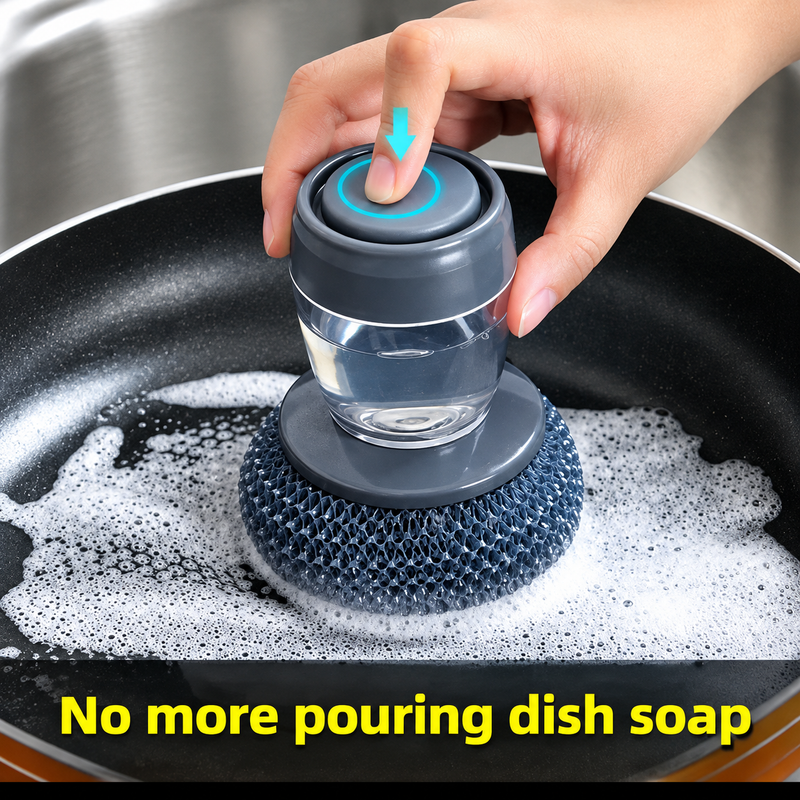 2-in-1 Soap Dispensing Dish Brush