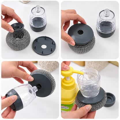 2-in-1 Soap Dispensing Dish Brush